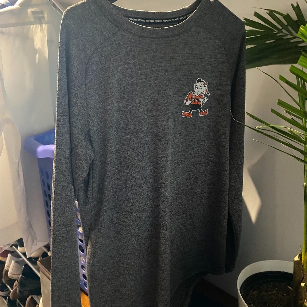 Cleveland Browns NIKE "Brownie the Elf " long sleeve shirt